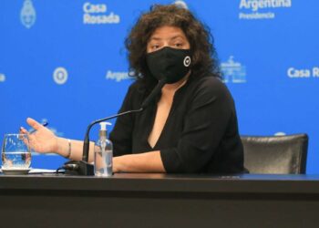 Carla Vizzotti, en la OMS: respaldó las vacunas Sputnik y Cansino y pidió que sean aprobadas