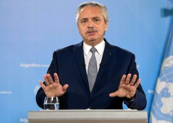 Alberto Fernández volvió a criticar al FMI: “Cuando los ajustes llegaron, nuestro pueblo padeció”
