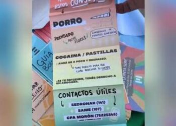 “Cocaína, tomá poquito”: el insólito consejo del municipio de Morón que generó repudio