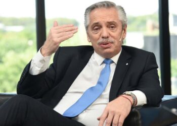 Tras criticar a Javier Milei en Davos, Pedro Sánchez recibió la visita de Alberto Fernández