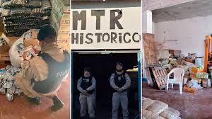 Incineran 2 toneladas de alimentos vencidos secuestrados en comedores de piqueteros