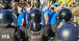 Incidentes en el Puente Pueyrredón