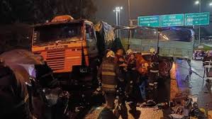 Violento choque en la General Paz