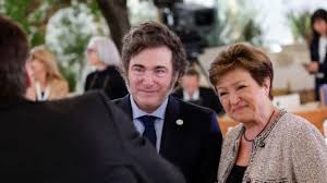 FMI ve repunte en Argentina 2025, Milei optimista.