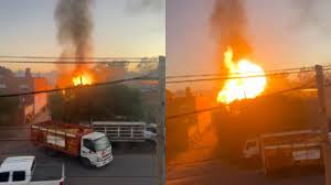 Se incendia un depósito de garrafas en Merlo y hay cuatro heridos