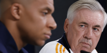 Controversia en el Real Madrid: el DT desacredita a Kylian Mbappé sobre su posición en el equipo