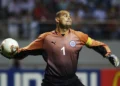 El cruce entre Chilavert y Larissa Riquelme tras la clasificación de Paraguay