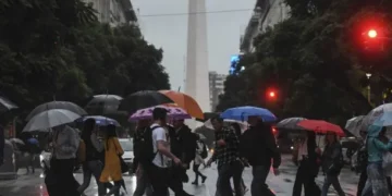 Persisten las precipitaciones y descienden las temperaturas: pronóstico semanal y provincias en alerta