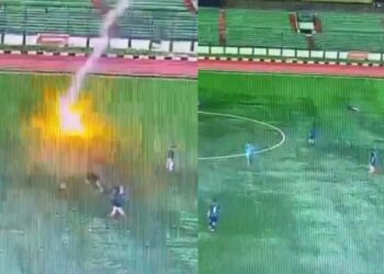 Un rayo provoca tragedia en un partido de fútbol en Tailandia: un jugador fallecido y 12 heridos