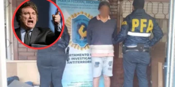 Detenido un hombre por amenazar de muerte a Javier Milei
