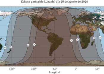 Eclipse lunar en Argentina: el fenómeno que transformará la Luna en un satélite rojo