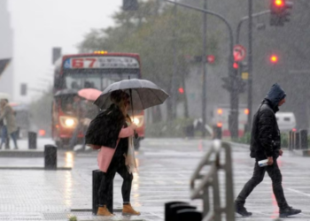 Se pronostican cinco días de tiempo inestable con ráfagas de hasta 50 km/h, frío persistente y lluvias