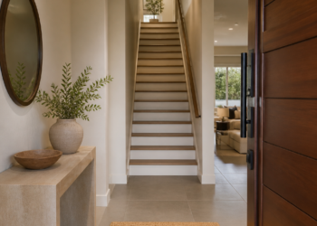 El Feng Shui y su postura sobre escaleras frente a la entrada de casas: una solución que marca tendencia en 2026